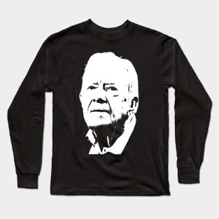 Jimmy Carter portrait Long Sleeve T-Shirt